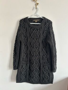 Inis Crafts 100% Merino Wool Sweater Large